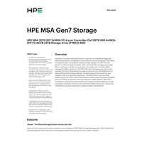 HPE MSA 2070 LFF 2x16Gb FC 4p Array
