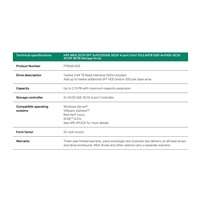 HPE MSA 2060 SFF 2x10/25GbE iSCSI Array