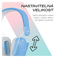 LAMAX KidMuffs1 Blue - ochranná dětská sluchátka