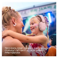 LAMAX KidMuffs1 Pink - ochranná dětská sluchátka