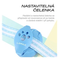 LAMAX BabyMuffs1 Blue - protihluková dětská sluchátka