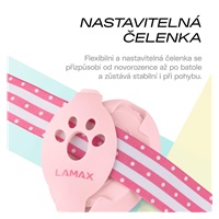 LAMAX BabyMuffs1 Pink - protihluková dětská sluchátka