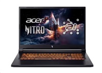 ACER NTB Nitro V 17 (ANV17-I31-774M),Core 7 240H,17.3"FHD,16GB,1TB SSD,RTX 5070,Linux,Black