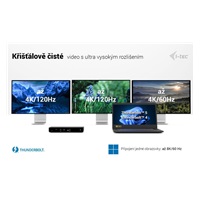 BAZAR - i-tec Thunderbolt4 3x Display Docking Station, Power Delivery 96W / rozbaleno