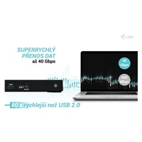 BAZAR - i-tec Thunderbolt4 3x Display Docking Station, Power Delivery 96W / rozbaleno