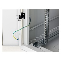 TRITON 19" stojanový rozvaděč 15U 800x800, nosnost 800 kg, skleněné dveře, svařovaný, šedý