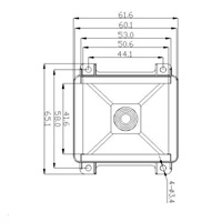 Virtuos CCD 2D čtečka Virtuos HM-761A, modul, USB