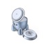 UGREEN magnetická bezdrátová nabíječka 2v1 MagFlow Qi2.2, 25W, MagSafe, raketa, stříbrná