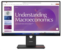 BAZAR - LENOVO LCD T24D-40 - 23.8",IPS,16:9,1920x1080,120Hz,250cd/m2,1500:1,4ms,USB-C(96W PD),HDMI,USBHub,RJ45 - rozbale