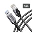 AXAGON ADE-AM50, USB-A Gigabit Ethernet adaptér s integrovaným sieťovým CAT6 káblom RJ-45 (5 m)
