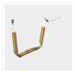 Polaroid Camera Strap Flat Rainbow White