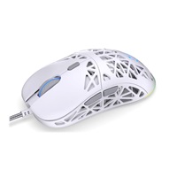 BAZAR - Endorfy Herní myš LIV Onyx White, Drátová, ARGB, bílá, rozbaleno