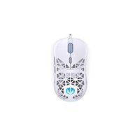 BAZAR - Endorfy Herní myš LIV Onyx White, Drátová, ARGB, bílá, rozbaleno