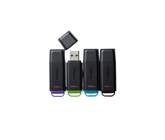 Kingston Flash Disk 128GB USB 3.2 Gen 1 DataTraveler Exodia Gen 2 (Black + Blue)