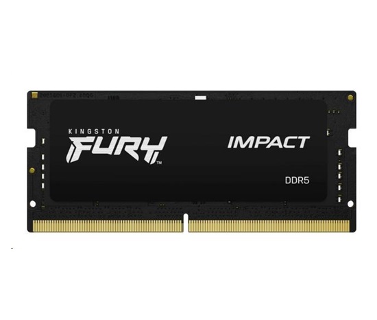 BAZAR KINGSTON SODIMM DDR5 8GB 4800MT/s CL38 FURY Impact (ROZBALENO)