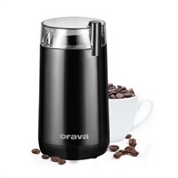 Orava KM-803 mlýnek na kávu, 180 W, nůž z ušlechtilé oceli, objem 45g, bezpečnostní pojistka, černá