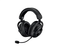 Logitech G PRO X 2 LIGHTSPEED Gaming Headset, Bezdrátová, BT, RF 2.4GHz, černá