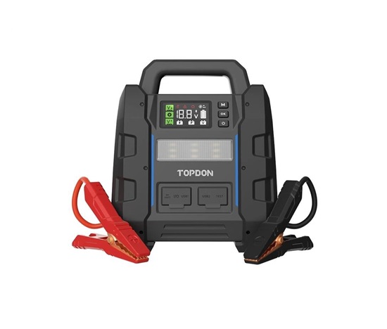 BAZAR - TOPDON startér a tester autobaterie V4500 Plus - Poškozený obal (Komplet)