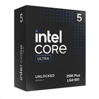 CPU INTEL Core Ultra 5 250K Plus, až 5.3GHz, 30MB L2, LGA1851, Box (bez chladiče)