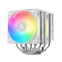 DEEPCOOL CPU Chladič AG620 G2 WH ARGB, 2x120mm, ARGB, LGA1851, AM5, bílá