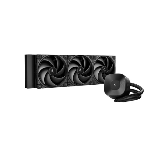 DEEPCOOL Vodní chladič LE360 V2 ZERO DARK, 3x120mm, ARGB, AM5, LGA1851, černá