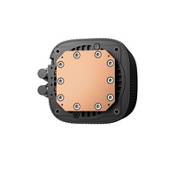 DEEPCOOL Vodní chladič LE360 V2 ZERO DARK, 3x120mm, ARGB, AM5, LGA1851, černá