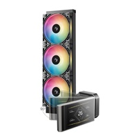 DEEPCOOL Vodní chladič LT360 VISION ARGB, 3x120mm, ARGB, AM5, LGA1851, černá