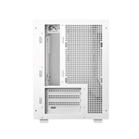 DEEPCOOL Case CH260 WOOD WH, mATX, Průhledná bočnice, bílo-dřevěná