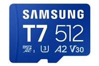 Samsung micro SD karta T7 - 512GB + USB adaptér