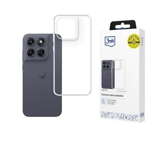 3mk ochranný kryt Clear Case pro Motorola Moto G67