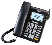 BAZAR - MaxCom MM28DHS, stolní GSM telefon, černá - Po opravě (Komplet)