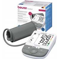 Beurer BM 53 pažní tlakoměr, detekce arytmie, paměť 2x 100 měření, univerzální manžeta 22–42 cm, podsvícený LCD displej