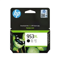 BAZAR - HP 953XL High Yield Black Original Ink Cartridge (2,000 pages) - Poškozený obal (Komplet)