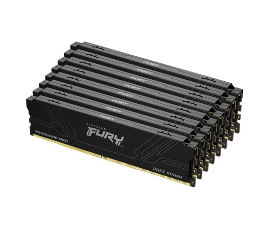 KINGSTON DIMM DDR5 256GB (Kit of 8) 7200MT/s CL38 FURY Renegade Pro Black