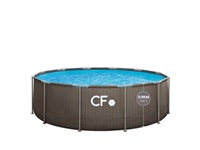 CF FRAME bazén, ratan, 366 x 99 cm