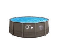 CF FRAME bazén, ratan, 366 x 122 cm