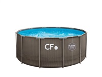 CF FRAME bazén, ratan, 366 x 132 cm