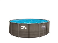 CF FRAME bazén, ratan, 457 x 132 cm