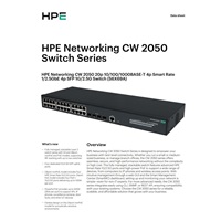 HPE Networking CW 2050 20p 10/100/1000BASE-T 4p Smart Rate 1/2.5GbE 4p SFP 1G/2.5G Switch