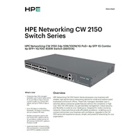 HPE Networking CW 2150 24p 10M/100M/1G PoE+ 4p SFP 1G Combo 4p SFP+ 1G/10G 405W Switch