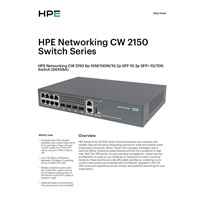 HPE Networking CW 2150 8p 10M/100M/1G 2p SFP 1G 2p SFP+ 1G/10G Switch