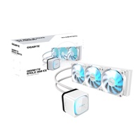 GIGABYTE Vodní chladič EAGLE ICE 360, 3x120mm, ARGB, LGA1851, AM5, bílá