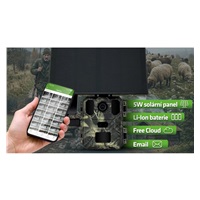 EVOLVEO StrongVision LTE MINI – 4G fotopast s Cloud/Email přenosem a solárním napájením