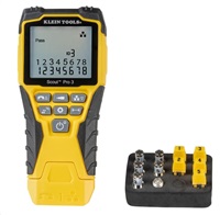 KLEIN TOOLS - VDV Scout® Pro 3 Tester Kit - 5x RJ45, 5x F-konektor