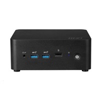 BAZAR - MSI PC Cubi NUC 1MG-418BEU, Core 7 150U, 16GB, N/A, N/A, No OS, Black - Poškozený obal (Komplet)