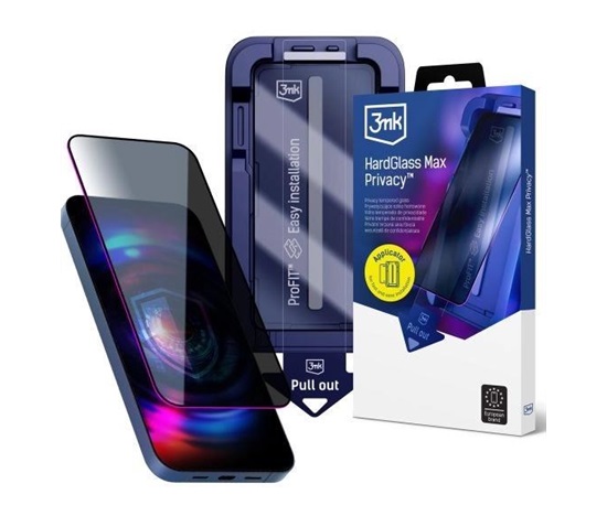 3mk tvrzené sklo Hardglass Max Privacy pro Apple iPhone 17 Pro Max