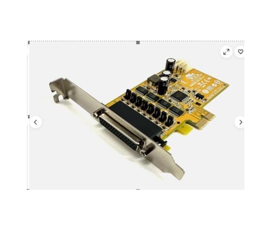 Dell Súprava – napájaná karta PCIe so 4 sériovými portmi (plná výška)