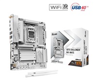 ASRock MB Sc AM5 X870 Challenger WiFi WHITE, AMD X870, 4xDDR5, 1xHDMI, 2xUSB4, WiFi