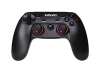 BAZAR - EVOLVEO Fighter F1, bezdrátový gamepad pro PC, PlayStation 3, Android box/smartph. Retail - Pošk. obal (Komplet)