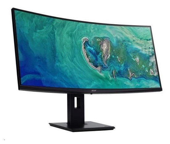 ACER LCD Nitro ED340CURW0bmiipx,86cm(34")Curved,3440x1440@240Hz,250cd/m2,178°/178°,1ms,HDMI,DP,repro,FreeSync,VESA,Black